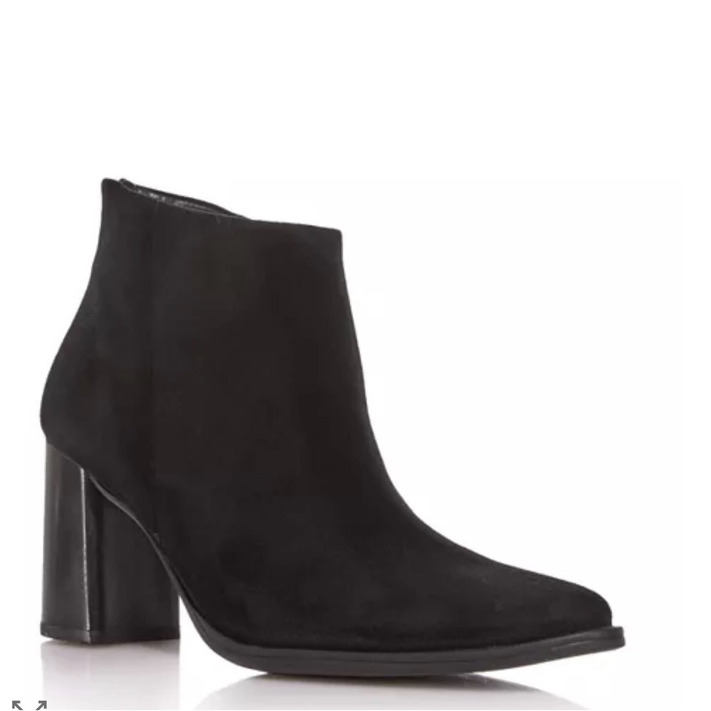 Paul Green Winn Elegant Black Ankle Boots - Picture 3 of 8